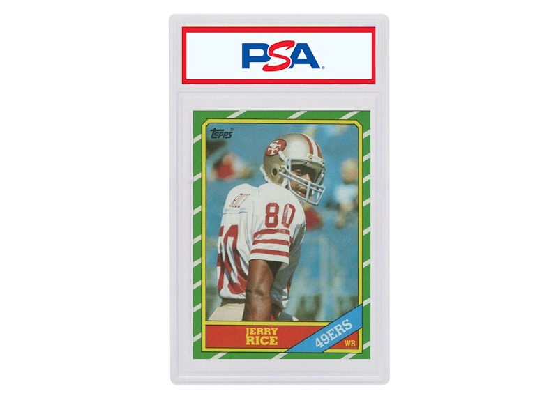 Jerry Rice 1986 Topps Rookie #161 (PSA or BGS Graded)