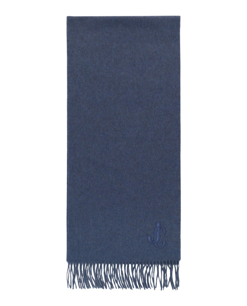 Jimmy Choo Cashmere Scarf Light Blue
