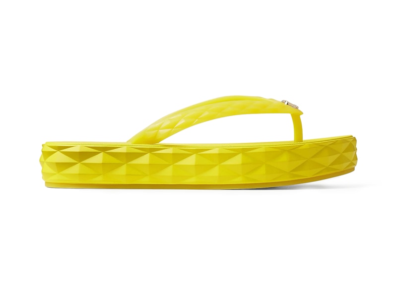 Jimmy Choo Diamond Flip Flop X Soft Yellow (Women's)