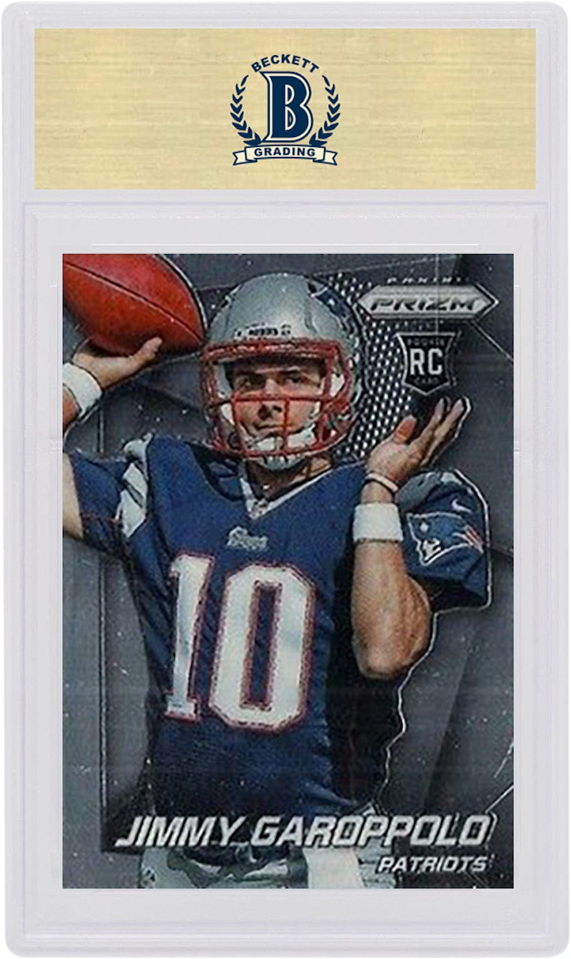 Jimmy Garoppolo 2014 Panini Prizm Rookie Ball in 1 Hand #243 (PSA or BGS Graded)