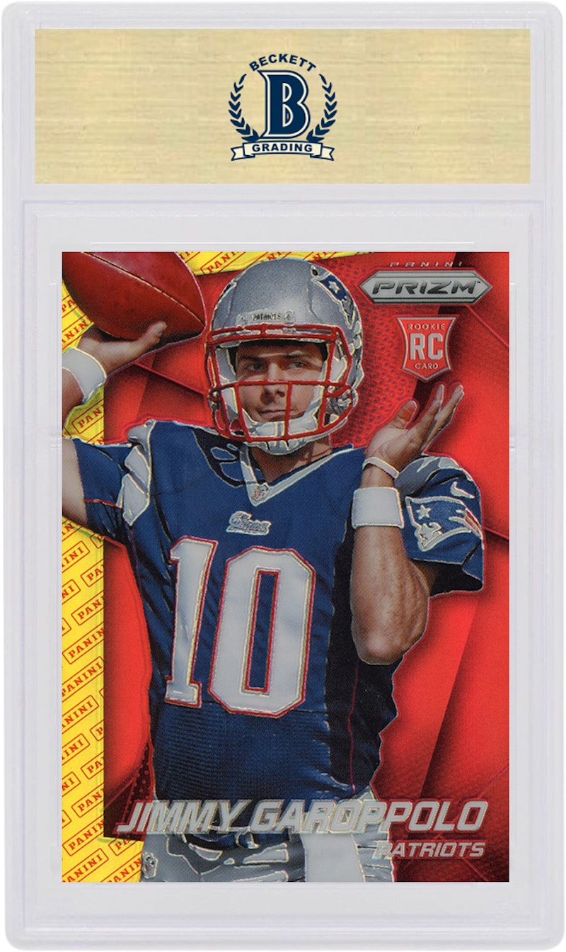 Jimmy Garoppolo 2014 Panini Prizm Rookie Ball in 1 Hand Panini Prizm #243 (PSA or BGS Graded)