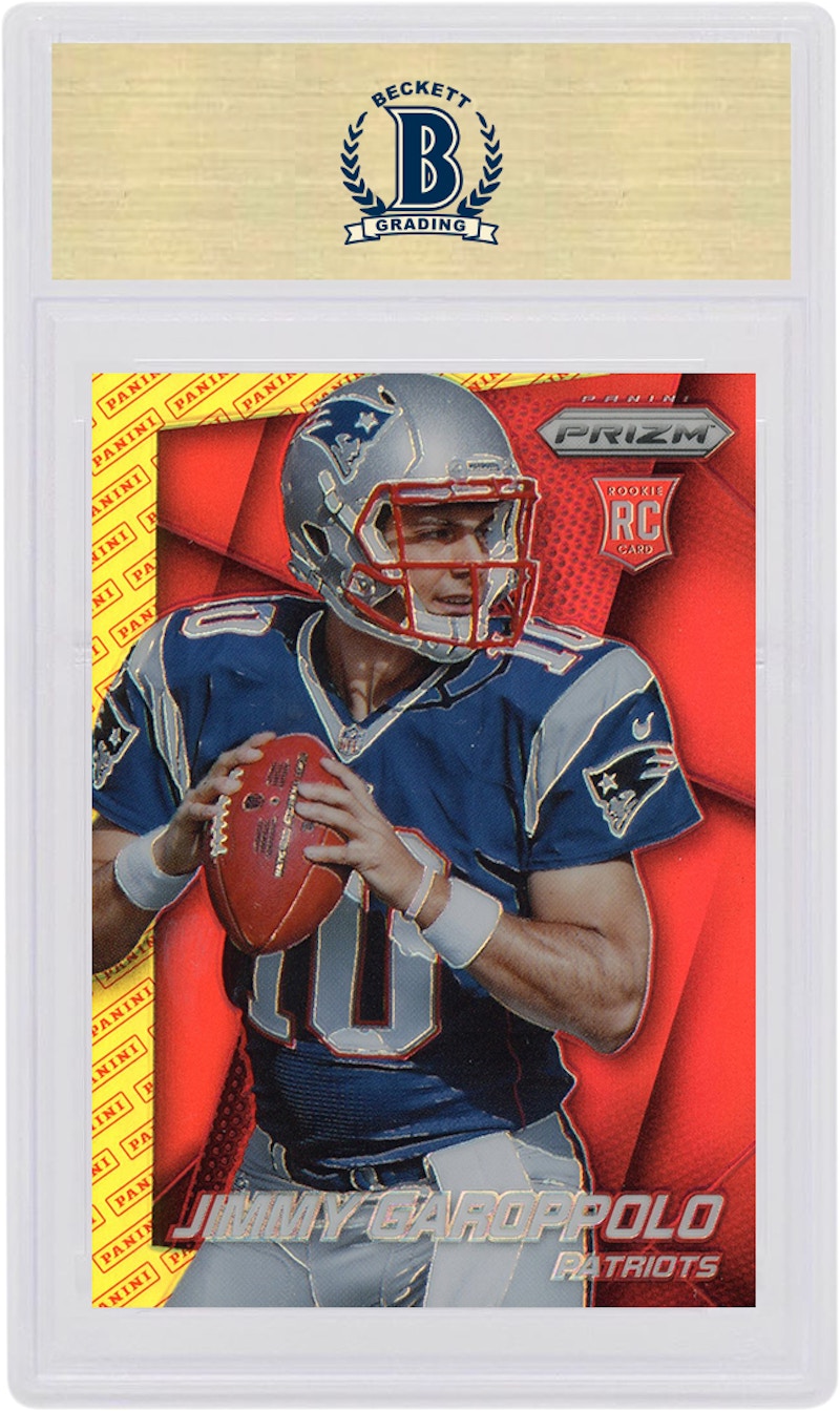 Jimmy Garoppolo 2014 Panini Prizm Rookie Facing Right Panini Prizm #243 (PSA or BGS Graded)