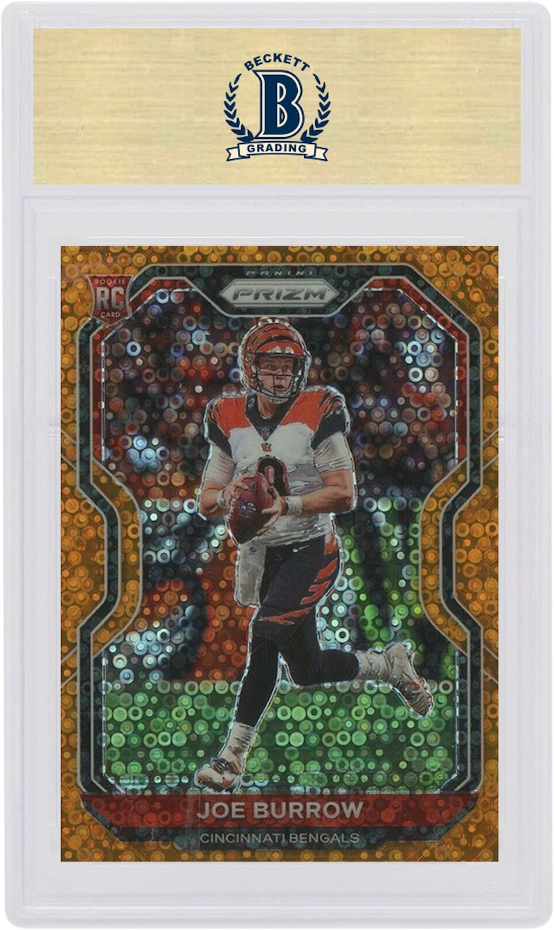 Joe Burrow 2020 Panini Prizm Rookie Disco #307 (PSA or BGS Graded)