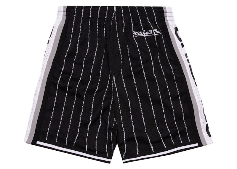 Joe Freshgoods x M&N Heavyweight White Sox Shorts Black
