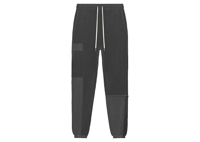 John Elliott Reconstructed LA Sweatpants Washed Black