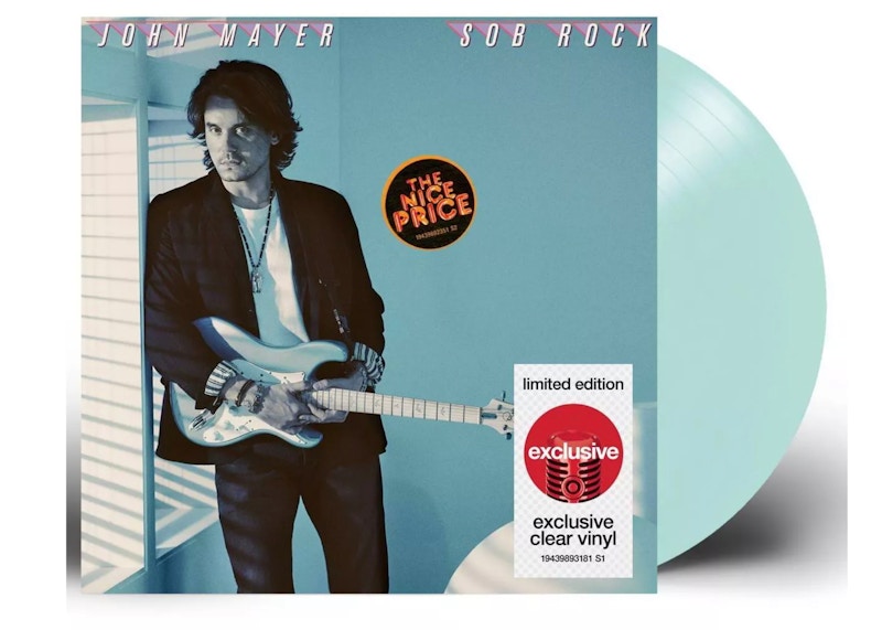 John Mayer SOB Rock Target Exclusive LP Vinyl Clear