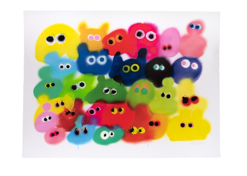 Jon Burgerman School Photo Print (Signed, Edition of 50)