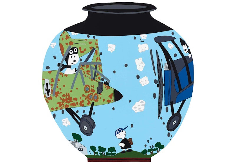 Jonas Wood Snoopy Pot 2019 Print (Signed, Edition of 50)