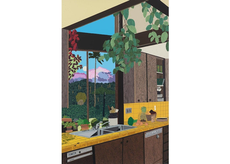 Jonas Wood Kitchen Interior' (Signed, Edition of 60)
