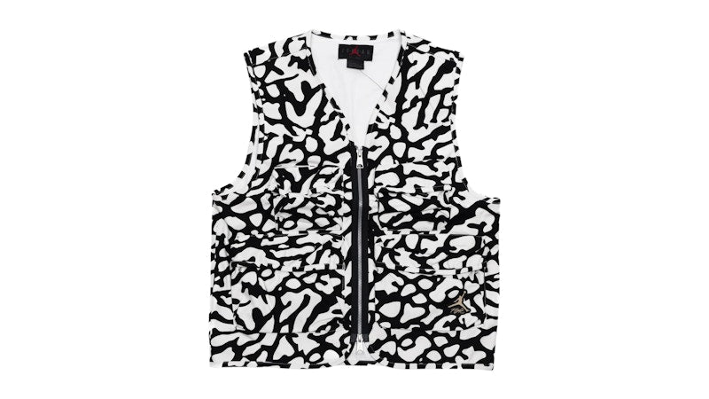 Jordan Air Heritage Flight Elephant Cement Print Vest White