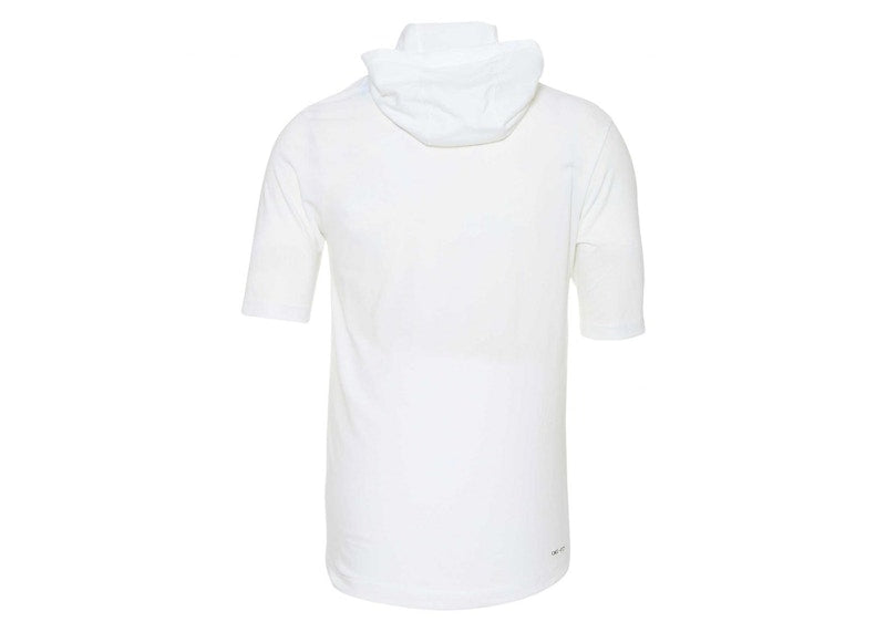 Jordan Air Performance Dri-Fit Short-Sleeve Hooded T-shirt White