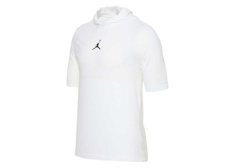 Jordan Air Performance Dri-Fit Short-Sleeve Hooded T-shirt White