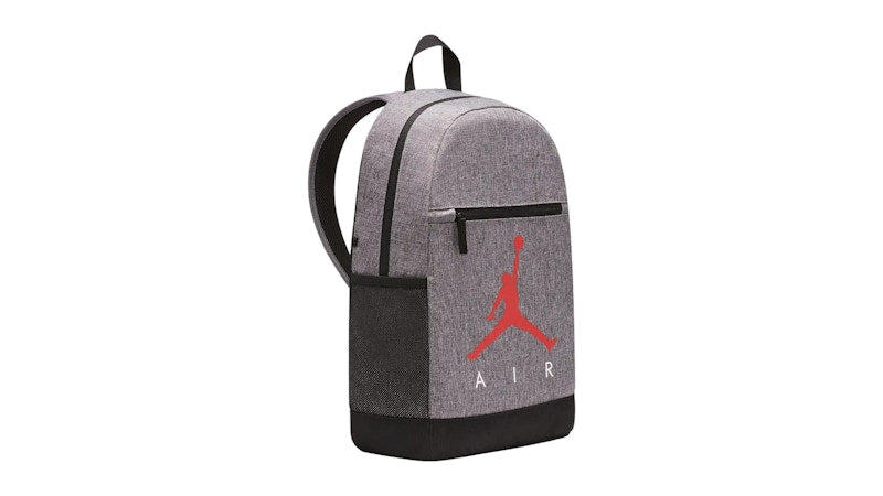 Jordan Air School Big Kids' 17L Backpack Carbon Heather