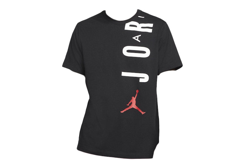 Jordan Air Stretch T-shirt Black/White/Gym Red