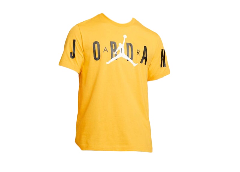 Jordan Air T-shirt Pollen/Black/Sail