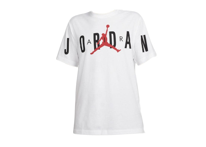 Jordan Air T-shirt White/Black/Gym Red