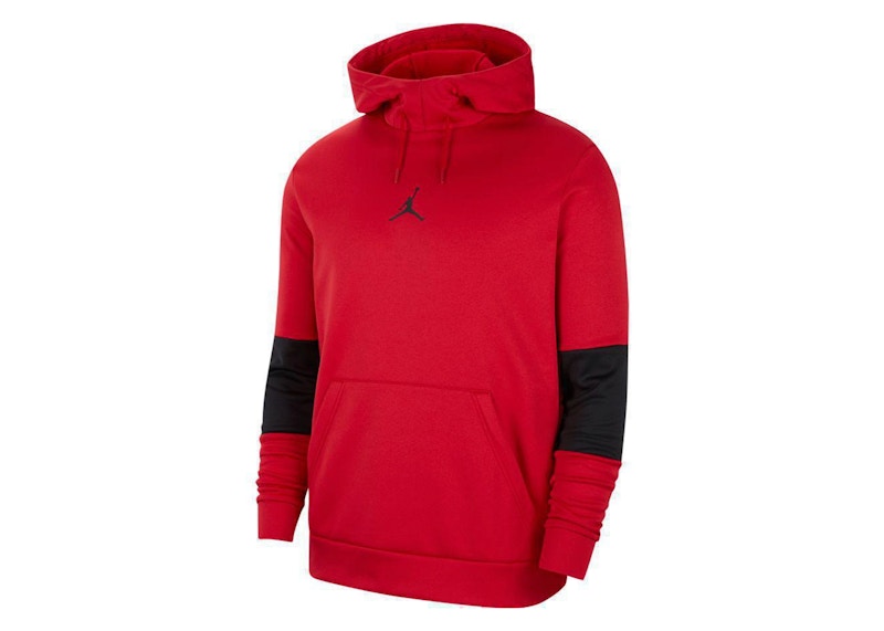 Jordan Air Therma Fleece Hoodie Red/Black