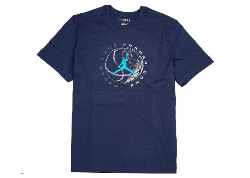 Jordan Dome Graphic Dri-Fit T-shirt Grey/White