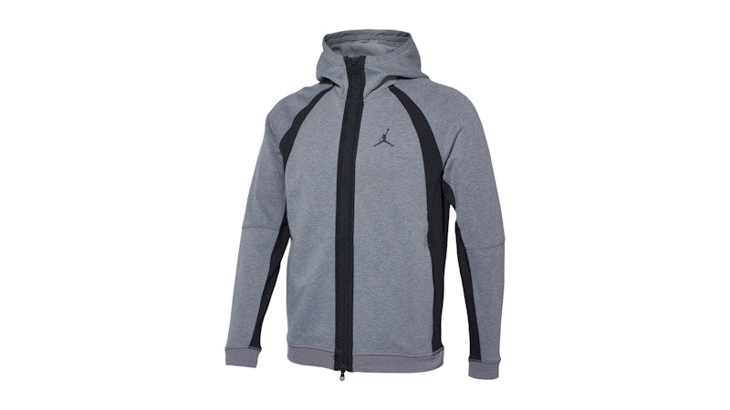 Jordan Dri-Fit Sport Full-Zip Slim Fit Hoodie Grey