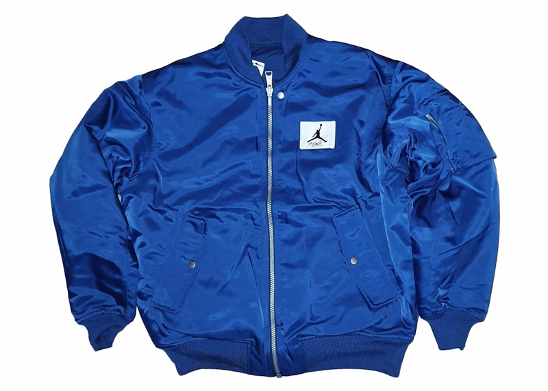 Jordan Essentials Statement Varsity Jacket Blue