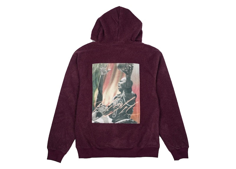 Jordan Flight Heritage Pullover Hoodie Bordeaux