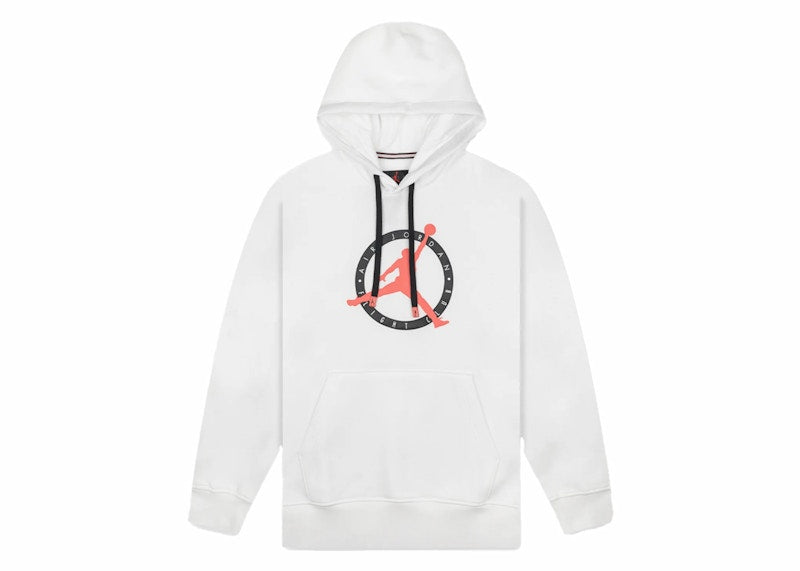 Jordan Flight MVP Graphic Fleece Pullover Hoodie White