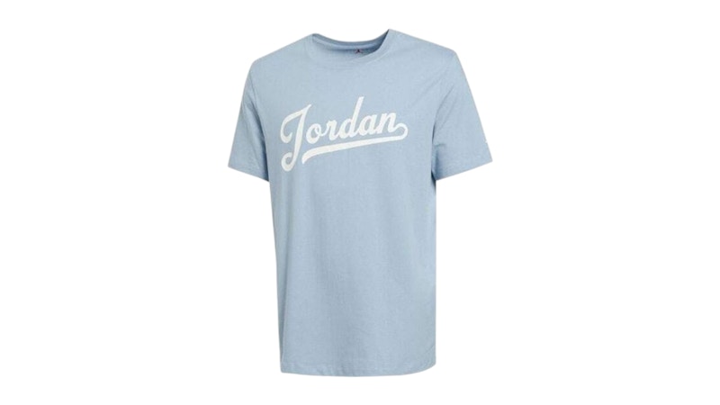 Jordan Flight MVP Short-Sleeve T-shirt Light Blue/White