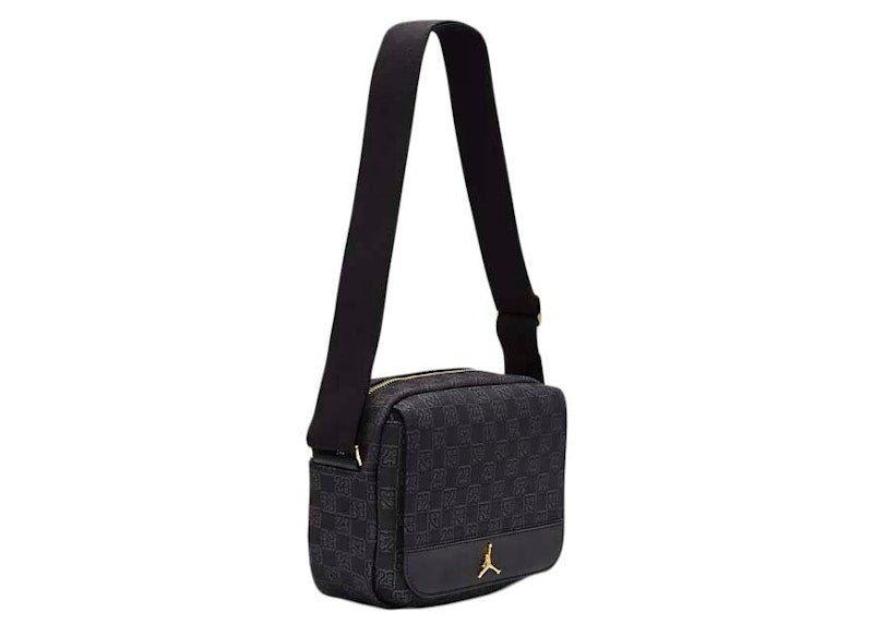 Jordan Monogram Crossbody Black