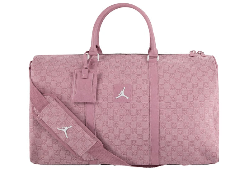 Jordan Monogram Duffle Bag Pink