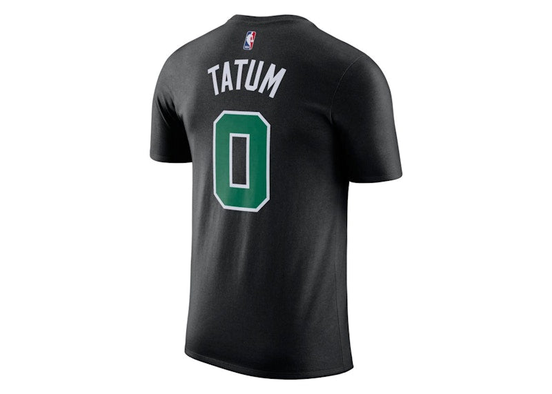 Jordan NBA Boston Celtics Jayson Tatum T-shirt Black/White/Green