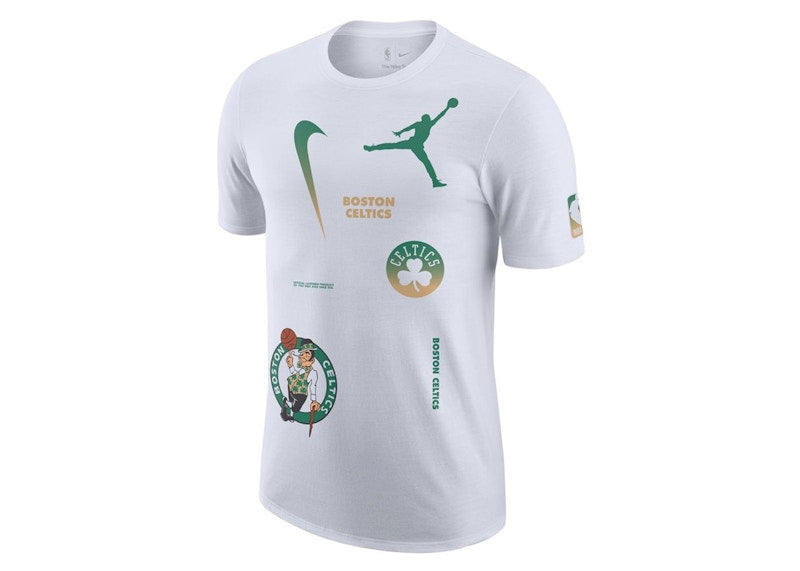 Jordan NBA Boston Celtics Loose Fit T-shirt White/Green