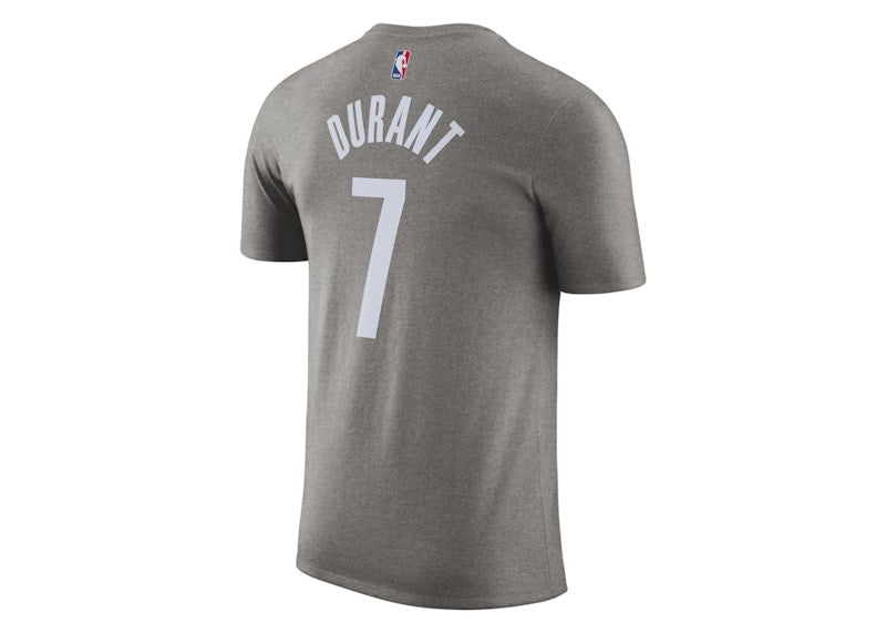 Jordan NBA Brooklyn Nets Kevin Durant T-shirt Grey
