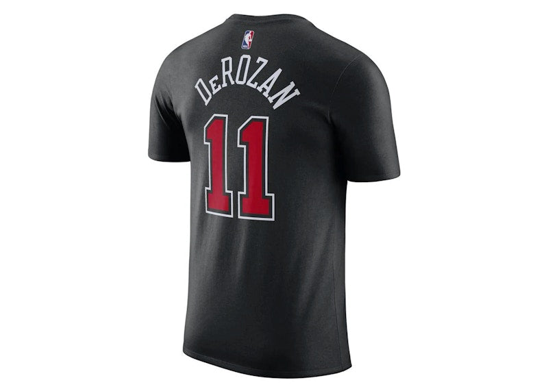 Jordan NBA Chicago Bulls Demar Derozan Satement T-shirt Black/Red/White