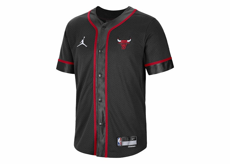 Jordan NBA Chicago Bulls Statement Edition Dri-Fit Top Black