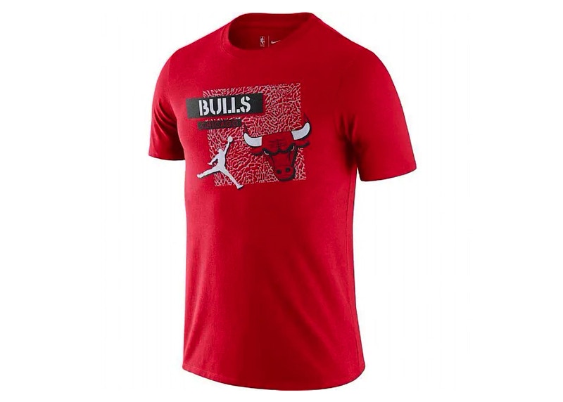 Jordan NBA Chicago Bulls Statement T-shirt Red