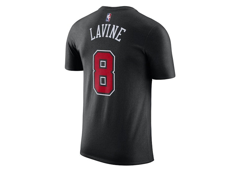 Jordan NBA Chicago Bulls Zach Lavine T-shirt Black/White/Red