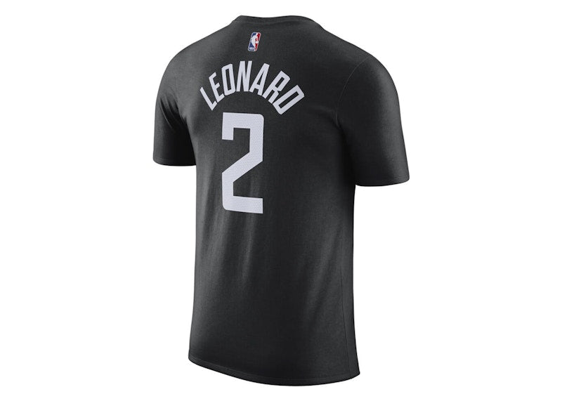 Jordan NBA Los Angeles Clippers Kawhi Leonard T-shirt Black