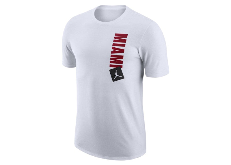Jordan NBA Miami Heat Essential Statement Edition T-shirt White