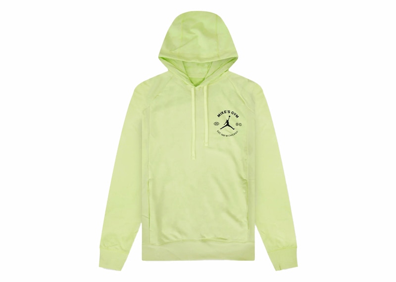 Jordan Sport BC Fleece Dri-Fit Hoodie Light Lime
