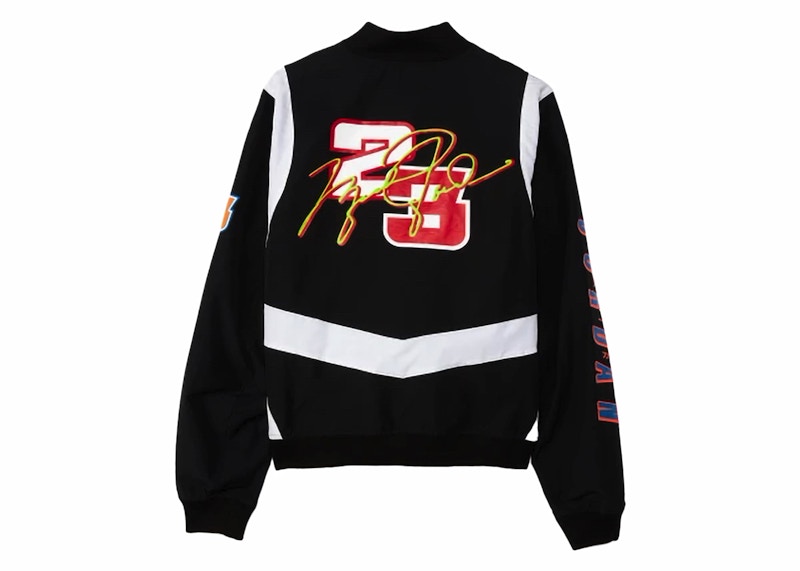Jordan Sport DNA Knit Bomber Jacket Black/Lime/White