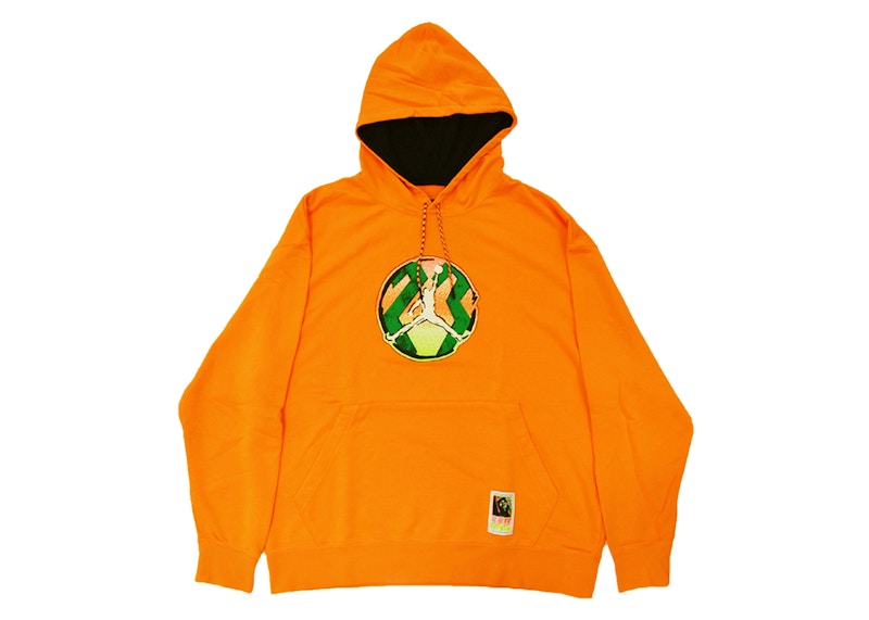 Jordan Sport DNA Washed Pullover Hoodie Orange