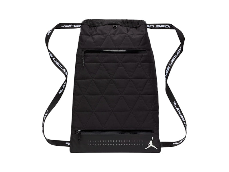 Jordan Sport Gym Sack 9.8L Bag Black