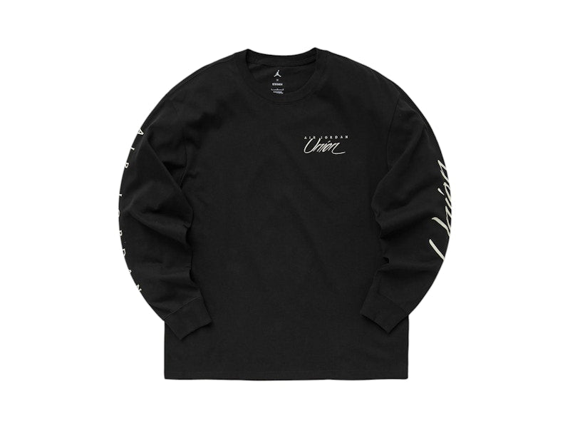Jordan Union L/S T-shirt Black/White