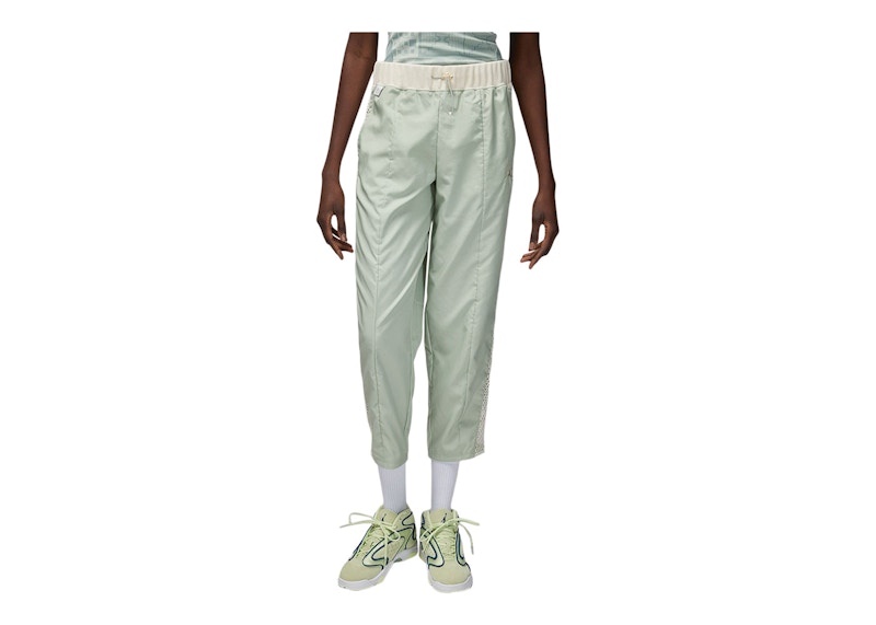 Jordan Womens Bephies Beauty Supply Track Pants Dusty Sage/Pale Ivory