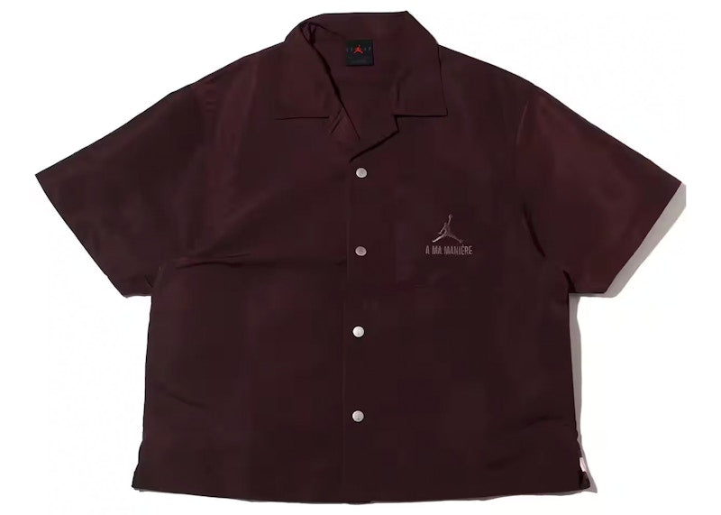 Jordan x A Ma Maniere Warm Up Shirt (Asia Sizing) Mahogany