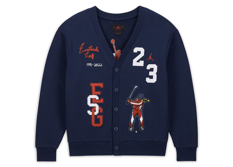 Jordan x Eastside Golf Cardigan (Asia Sizing) Navy