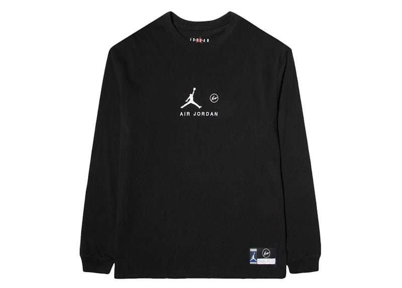Jordan x Fragment L/S T-shirt Black