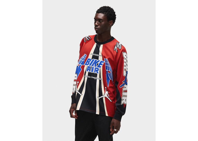Jordan x Nigel Sylvester BMX Jersey Cinnabar