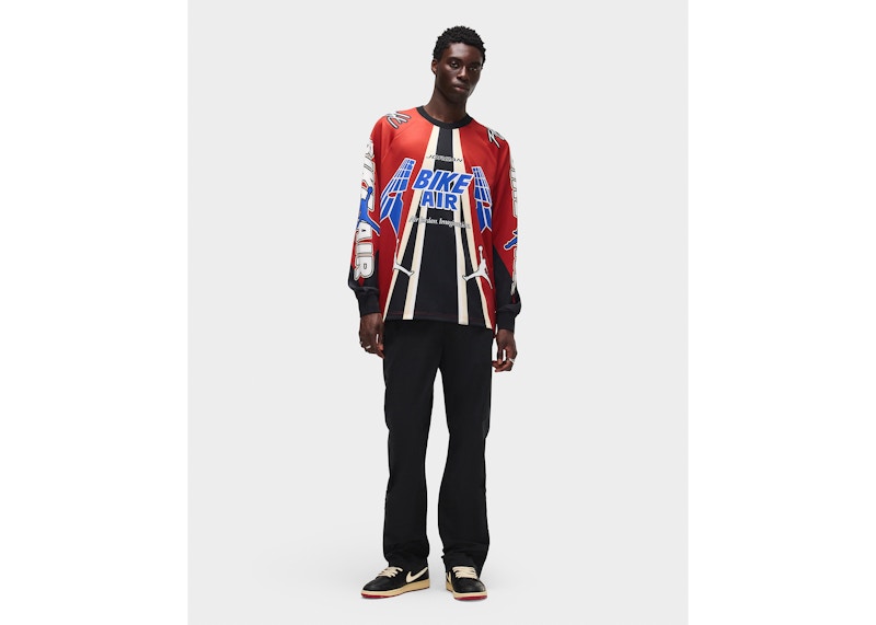 Jordan x Nigel Sylvester BMX Jersey Cinnabar