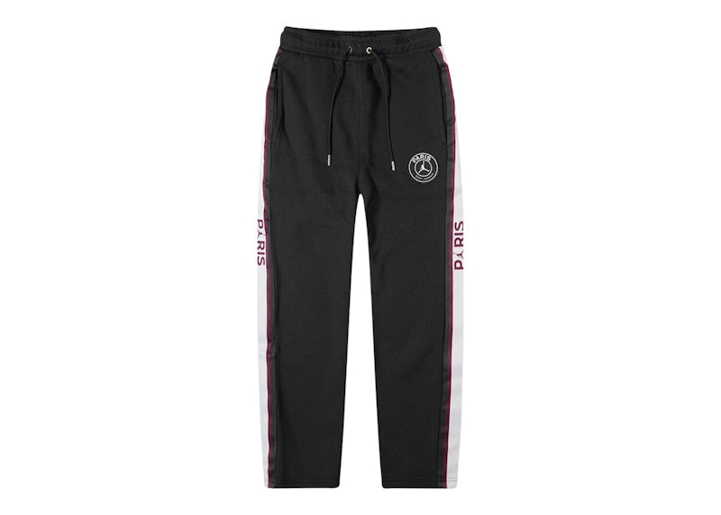 Jordan x PSG Paris Saint Germain Fleece Pants Black/Purple/Gold
